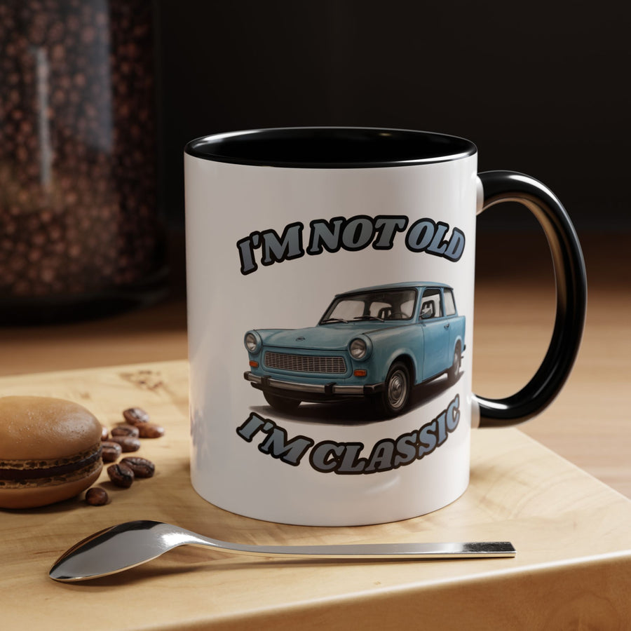 Trabant Tasse I'm Not Old I'm Classic – Geschenk Oldtimer-Fans