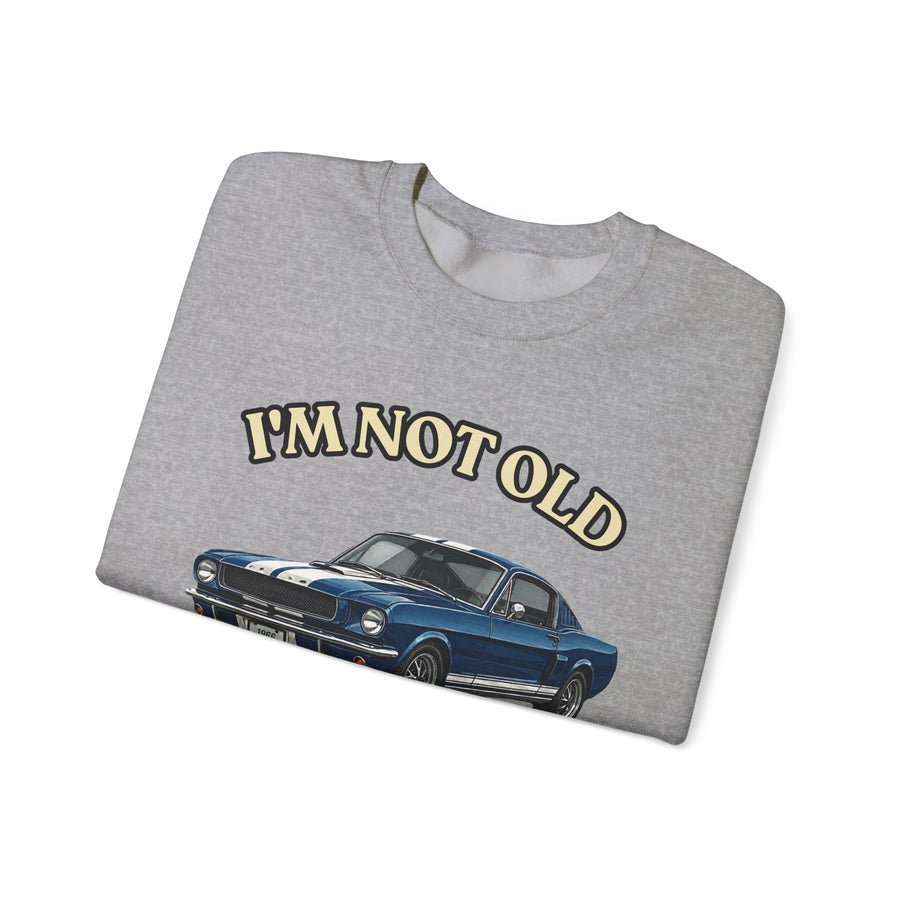 True Insights Sweatshirt Jahrgang 1966 Vintage-Motiv, sportliches Design zum 60. Geburtstag