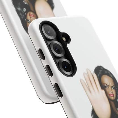 Lustige Handyhülle Talk to the Hand Doll – Freche Handyhülle für iPhone & Samsung