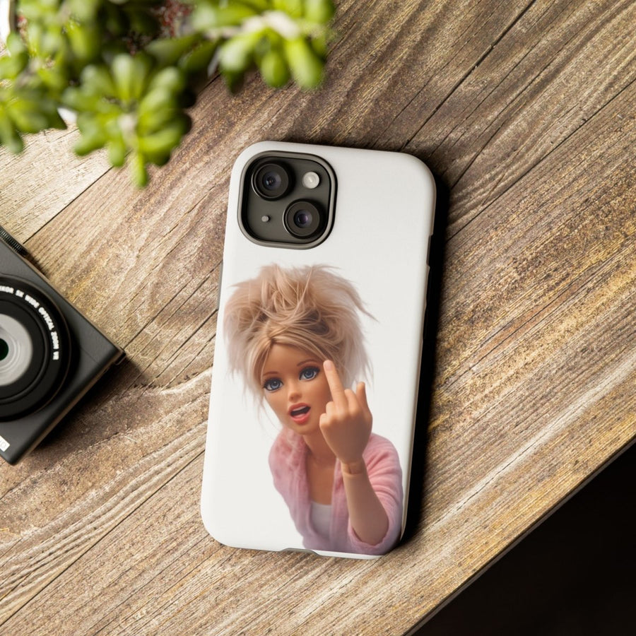 Handyhülle mit Motiv Middle Finger Doll – Freches Design für iPhone & Samsung