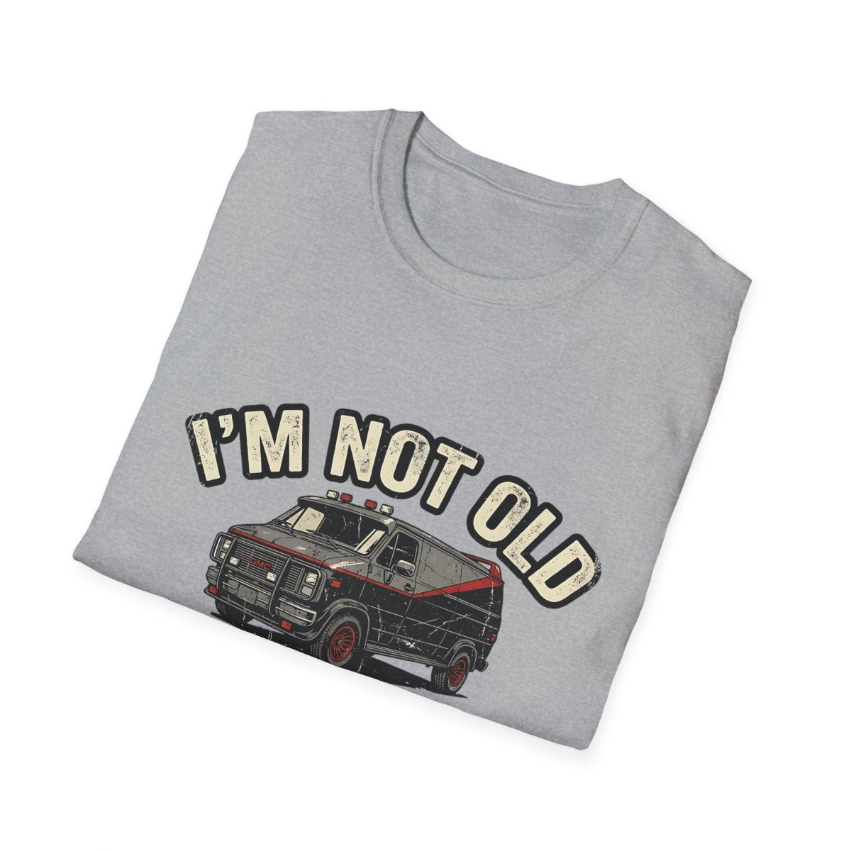 True Insights T-Shirt Retro Van Print I'm Not Old I'm Classic im lässigen Alltagslook