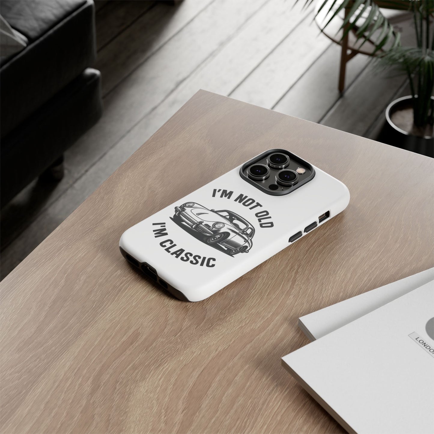 Porsche 911 Handyhülle Herren – Oldtimer Klassiker Auto Geschenk