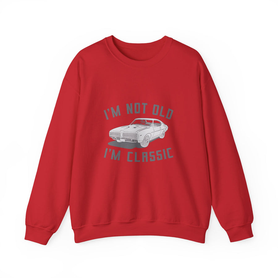 Classic Muscle Car Sweatshirt – I'm Not Old I'm Classic Geschenk für Autofans