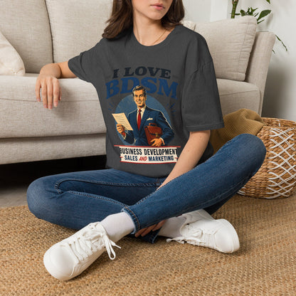 I Love BDSM Shirt Herren – Lustiges Vertrieb Marketing Geschenk