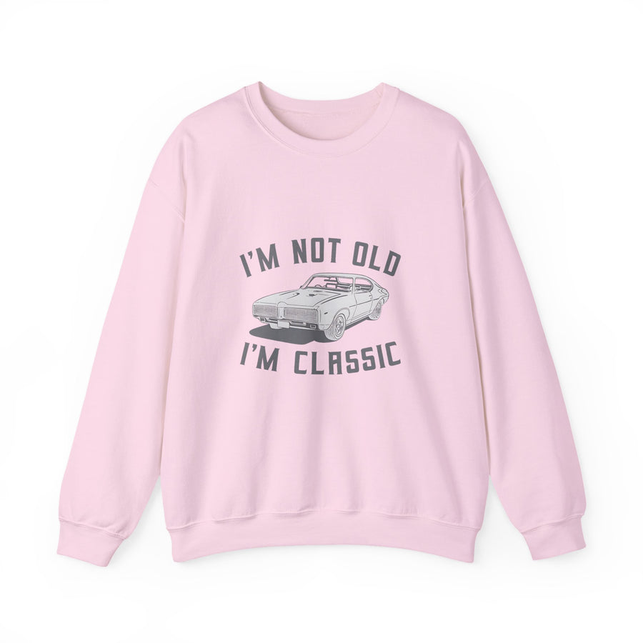 Classic Muscle Car Sweatshirt – I'm Not Old I'm Classic Geschenk für Autofans
