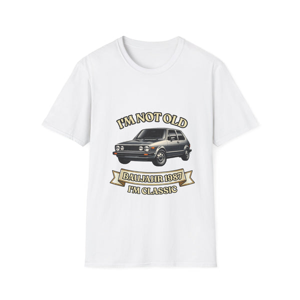 True Insights Geschenk zum 40. Geburtstag – T-Shirt Jahrgang 1987 VW Golf | I'm Not Old I'm Classic