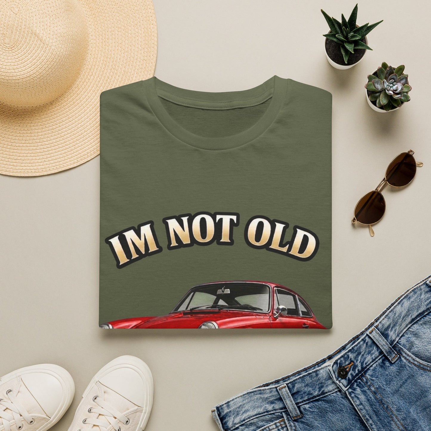 Porsche 911 Shirt Herren – Oldtimer Klassiker Sportwagen Geschenk
