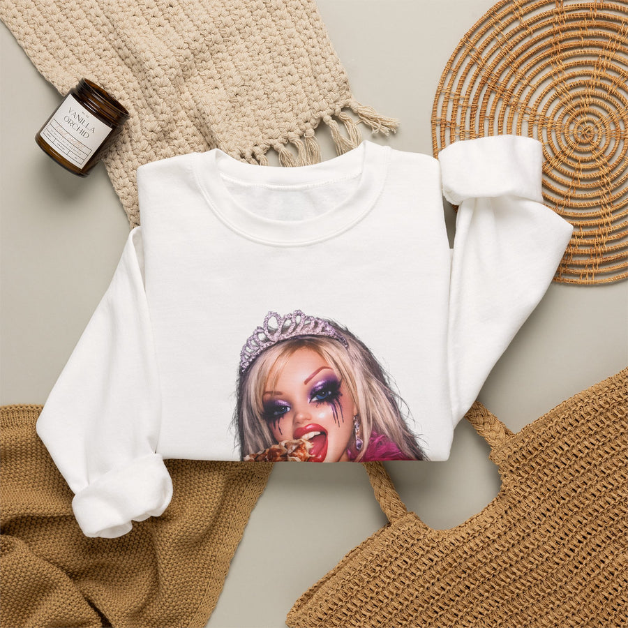 Princess Punk Sweatshirt – Freches Party-Motiv mit Drag-Queen-Glam