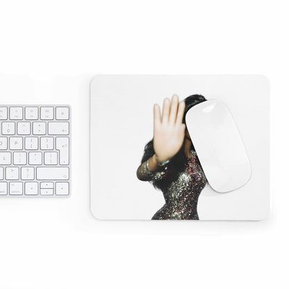 Edgy Barbie Doll Mittelfinger Mousepad — Lustiges Talk to the Hand Büro Mauspad, Sassy Geschenk fürs Office