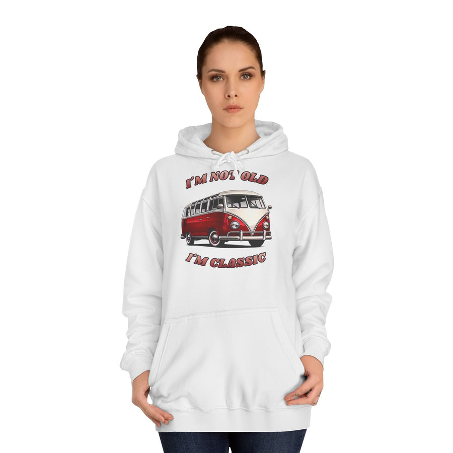 True Insights VW Bulli T1 Samba Hoodie – I'm Not Old I'm Classic Geschenk