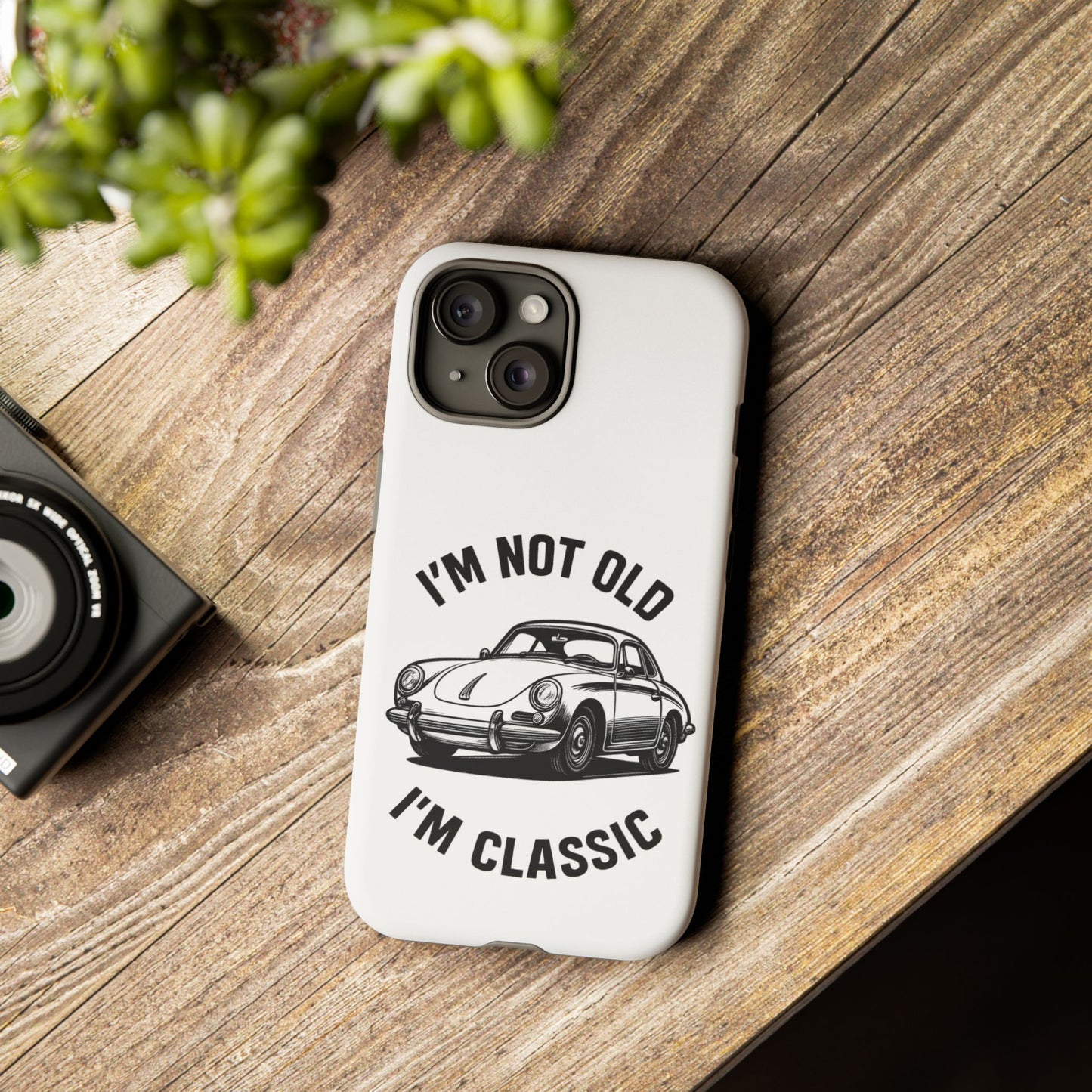 Porsche 911 Handyhülle Herren – Oldtimer Klassiker Auto Geschenk