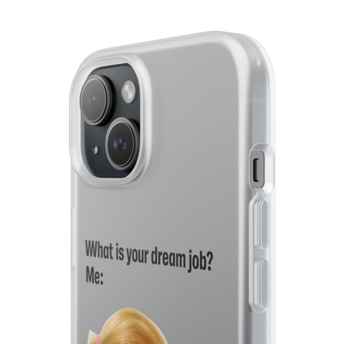 Traumjob Handyhülle – Satirische Anti-Work Phone Case mit Puppen-Illustration-Phone Case-True Insights