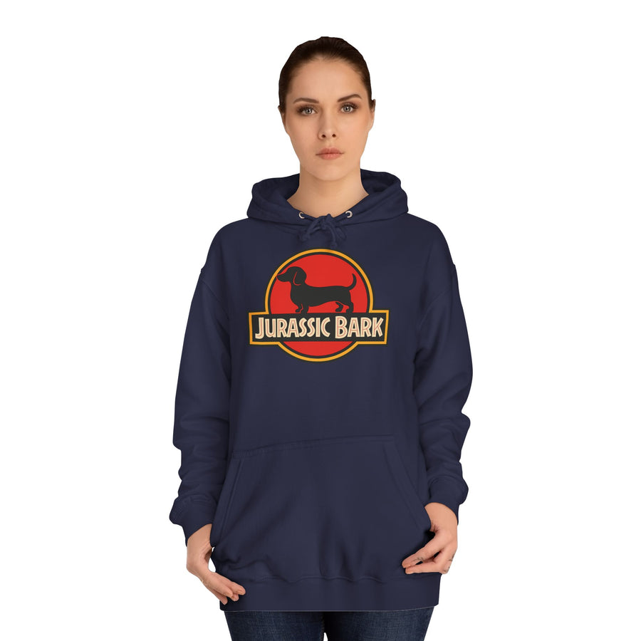 Sweat à capuche Jurassic Bark - Parodie teckel pour les amoureux des chiens - Cadeau drôle