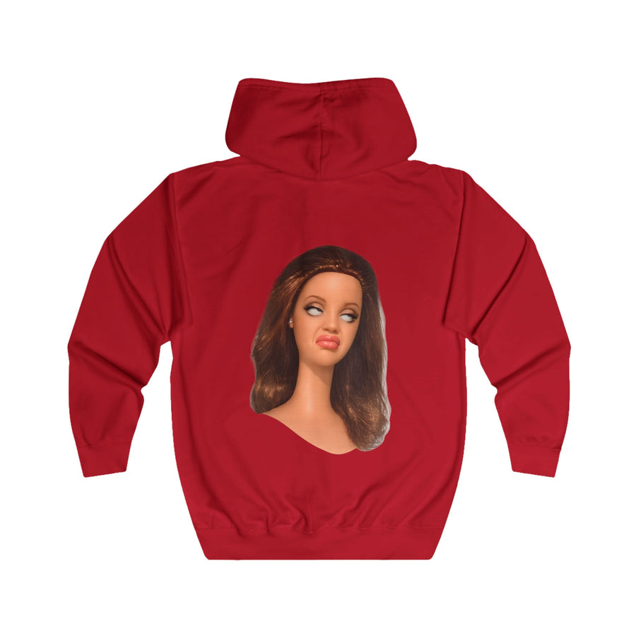 True Insights Eye Roll Zip-Hoodie – Sarkastisches Augenroll-Motiv