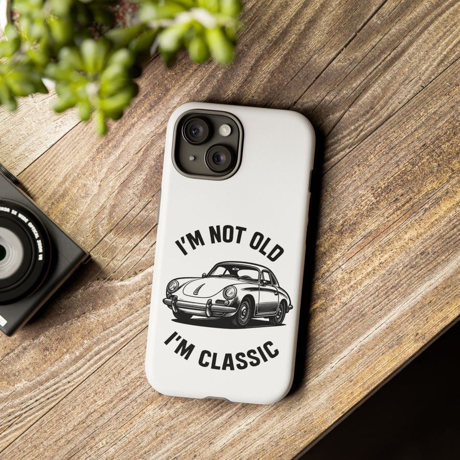 Porsche 956 Handyhülle – Geschenk für Autoliebhaber & Oldtimer-Fans