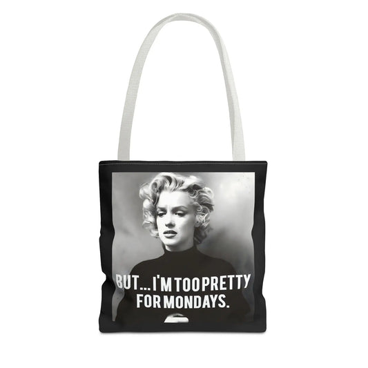 Vintage Damen T-Shirt – Too Pretty for Mondays – Retro Desig