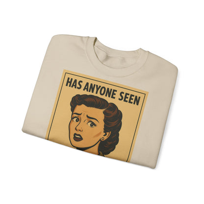 Sweatshirt – Motiv: "Has anyone seen my Lorazepam?" – Retro-Sweatshirt | True Insights Design mit Humor