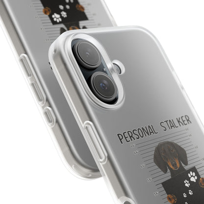 Dackel Handyhülle – Lustiges Personal Stalker Design für iPhone & Samsung