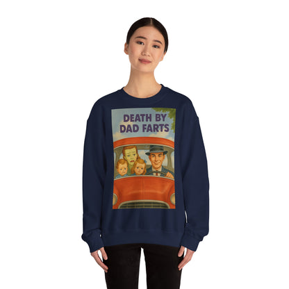 Sweatshirt – Dead by Dad Farts Sweatshirt – Lustiges Geschenk für Familien mit Humor | True Insights Design mit Humor