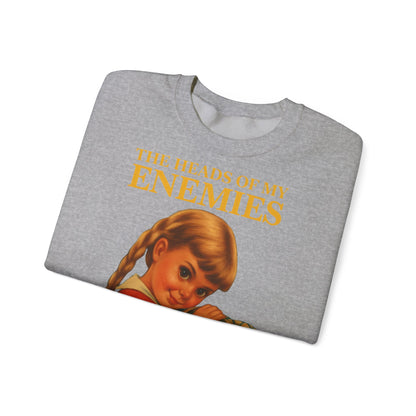 Sweatshirt “The Heads of My Enemies” – Subversive art to wear
