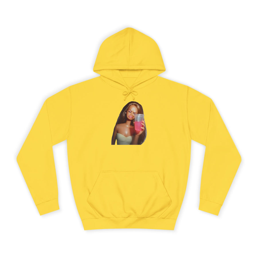Party Doll Hoodie – Lustiger Partypulli mit Puppen-Motiv