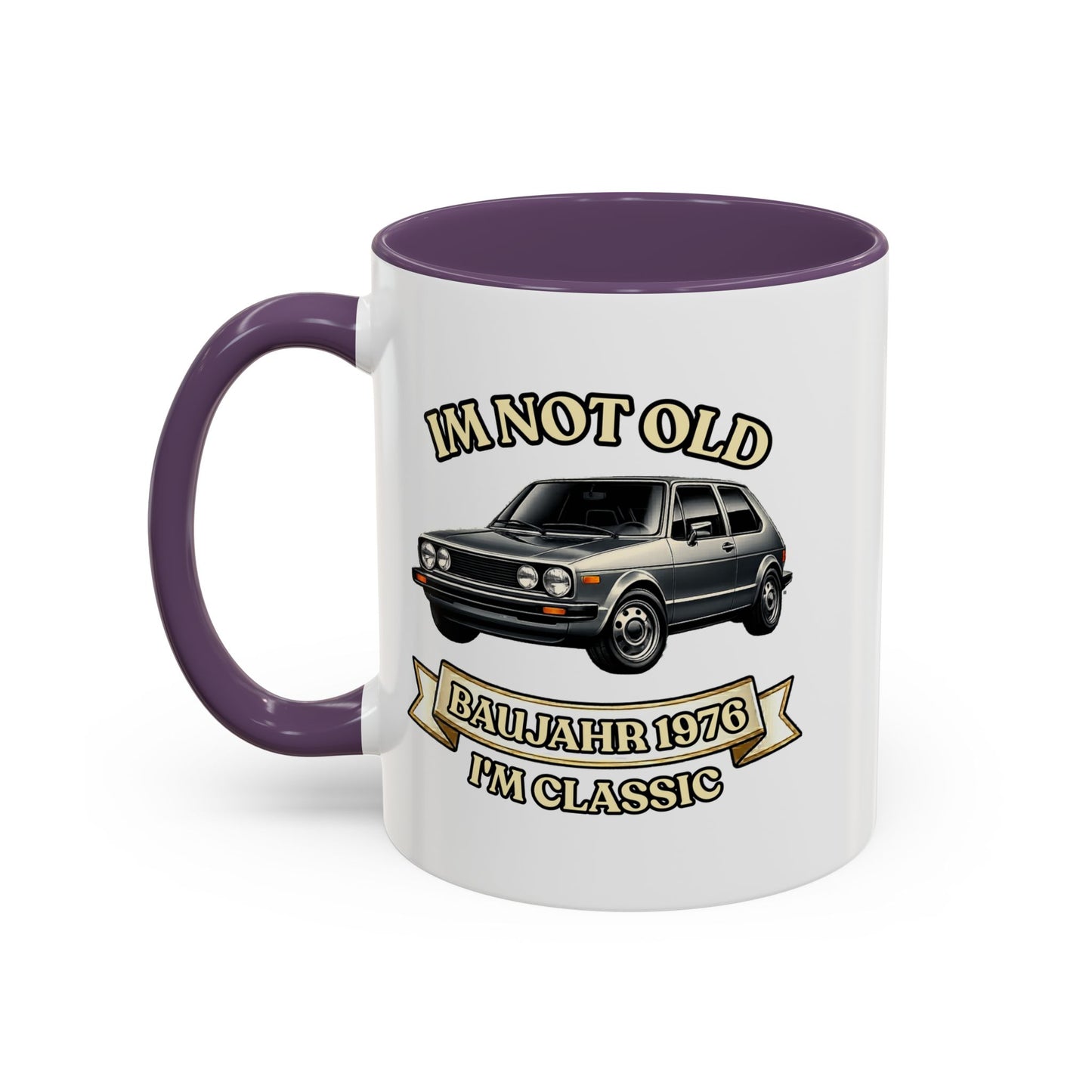 Tasse Baujahr 1976 - I'm Not Old I'm Classic - Oldtimer Kaffeebecher zum 50. Geburtstag