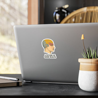 Phrenologie Kopf Sticker Vintage Anatomie A Picture of Good Health