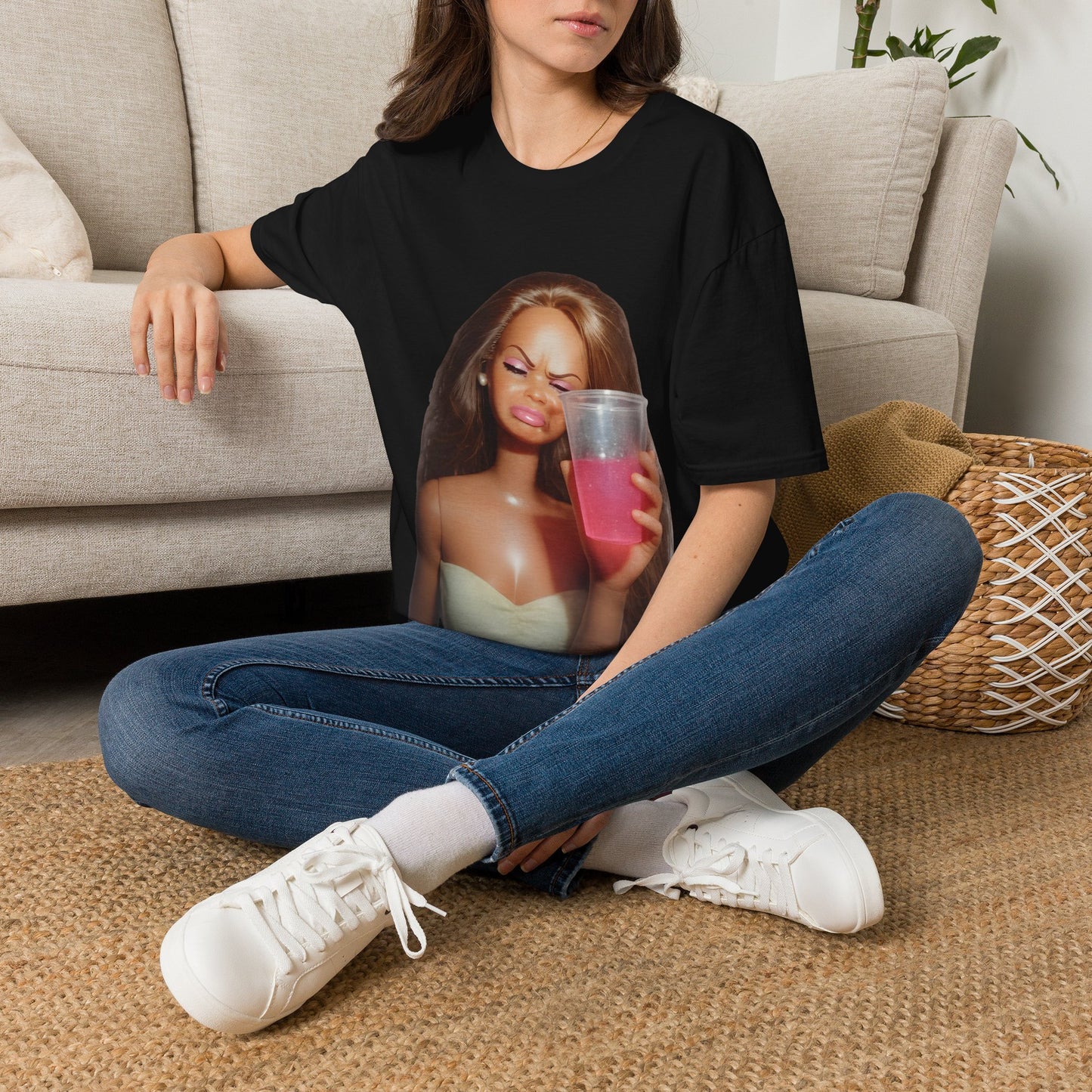 T-shirt fête femme – T-shirt humoristique meme Barbie comme cadeau de fête