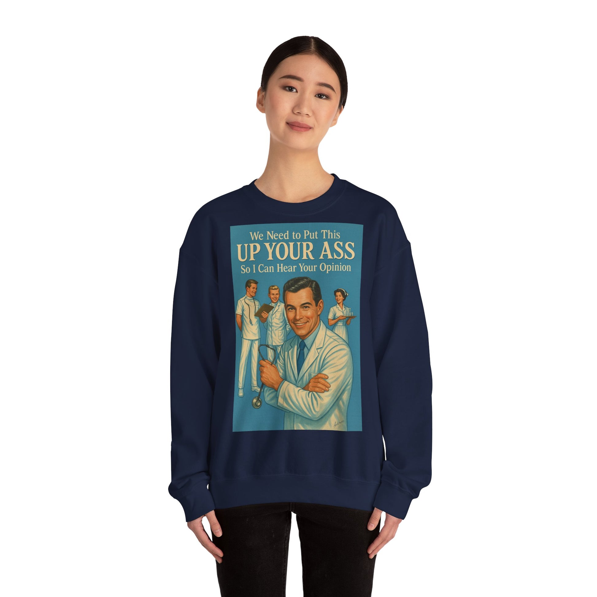 Sweatshirt – Too Pretty for Mondays – Retro Statement Pullover | True Insights Design mit Humor