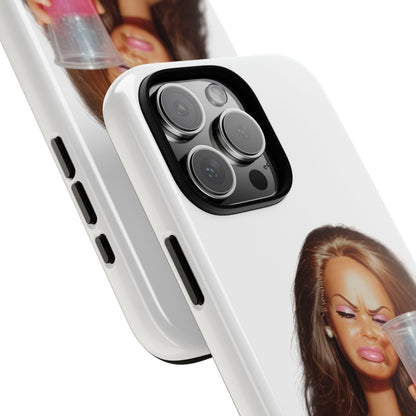 Pink Drink Doll – Lustige Handyhülle für iPhone & Samsung