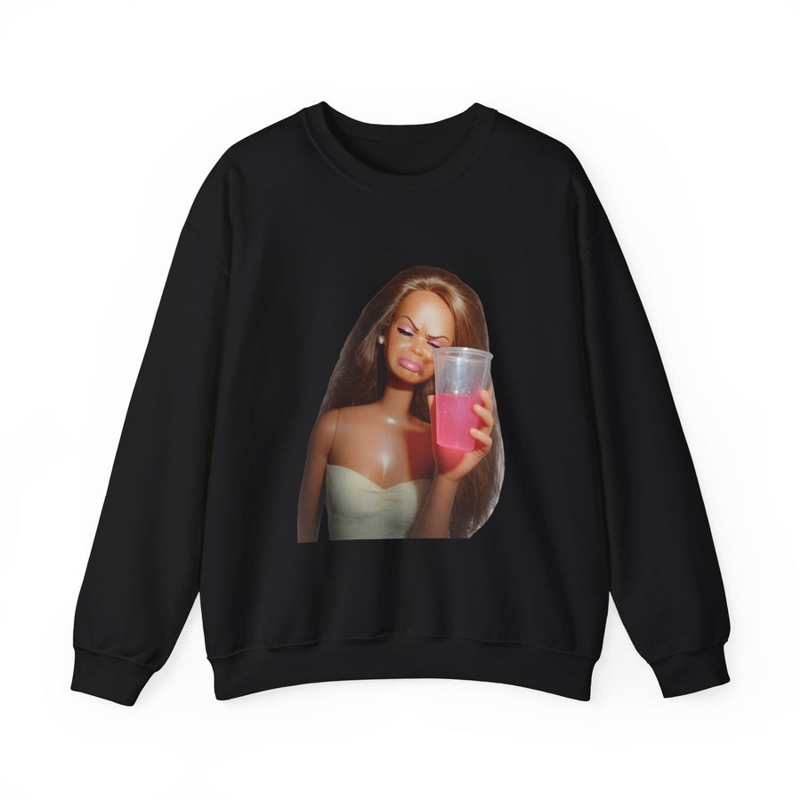 Party Doll Sweatshirt – Sweat humoristique au motif de poupée