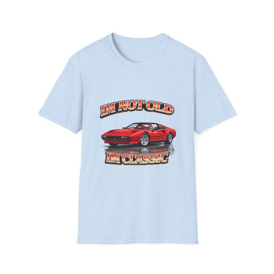 I'm Not Old I'm Classic | Magnum P.I. T-Shirt | Ferrari 308 GTS Retro Shirt