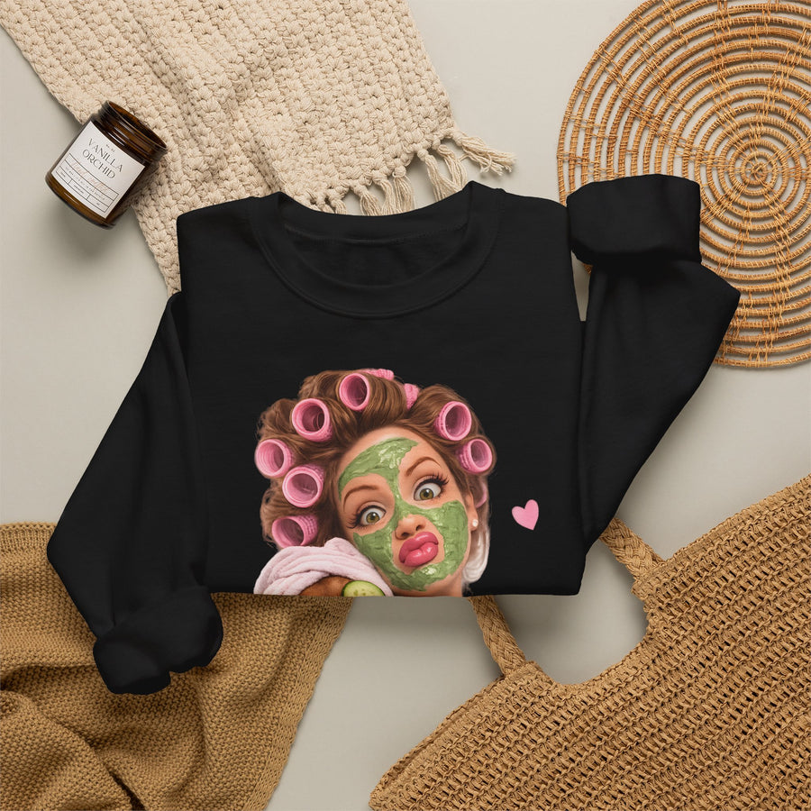True Insights Dackel Spa Sweatshirt – Lustiges Wellness-Motiv mit Dackel