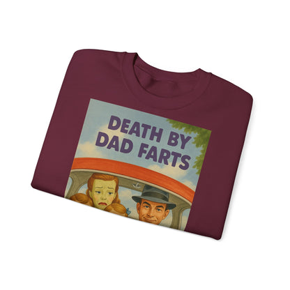 Sweatshirt – Dead by Dad Farts Sweatshirt – Lustiges Geschenk für Familien mit Humor | True Insights Design mit Humor