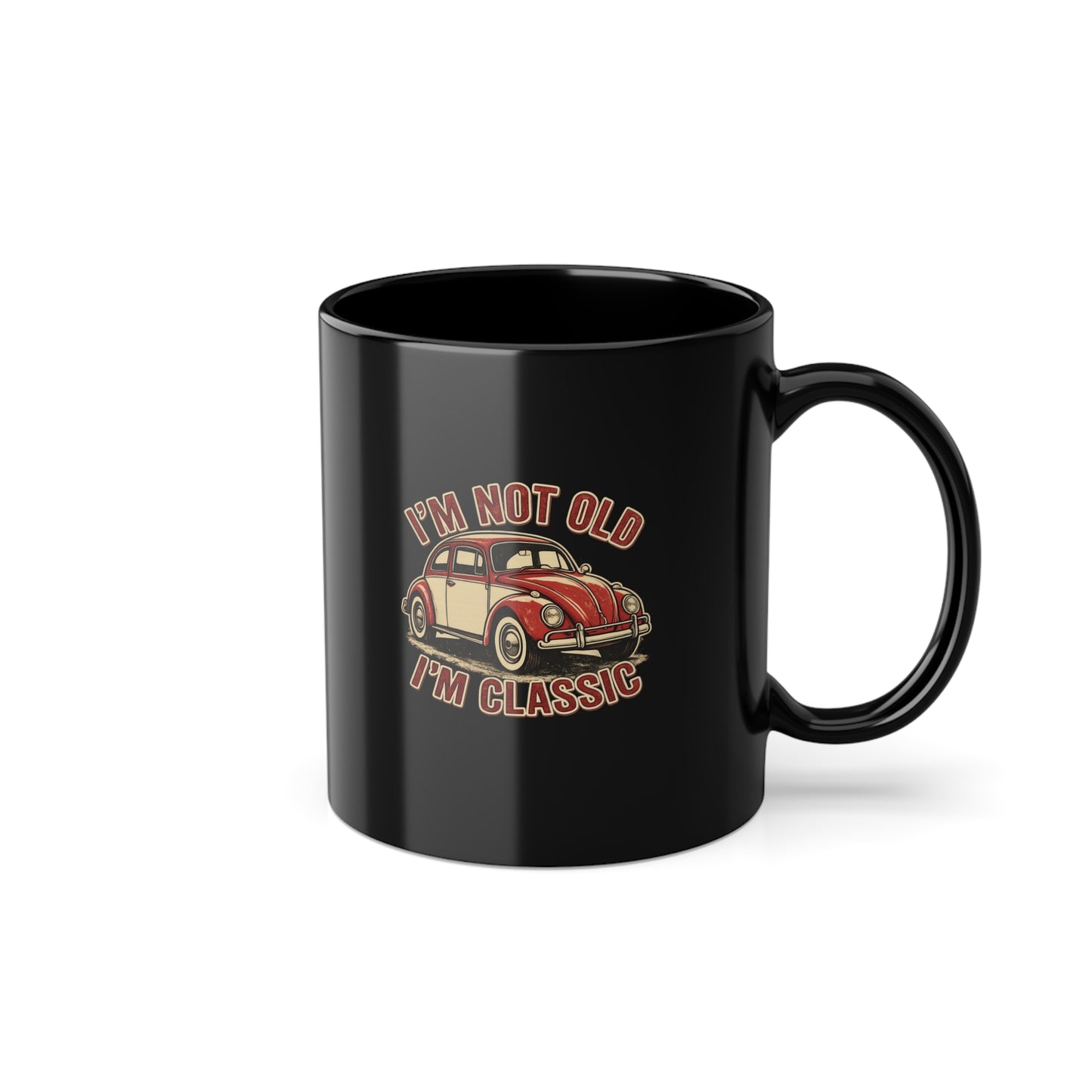 VW Käfer Tasse – Oldtimer Kaffeetasse Auto Geschenk Klassiker