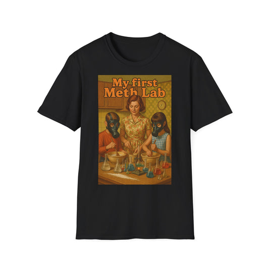 Retro My First Meth Lab T-Shirt - Family Cooking