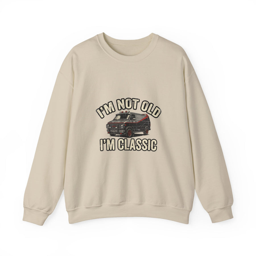 I'm Not Old I'm Classic Sweat – Van Rétro Culte Cadeau 50 ans Homme