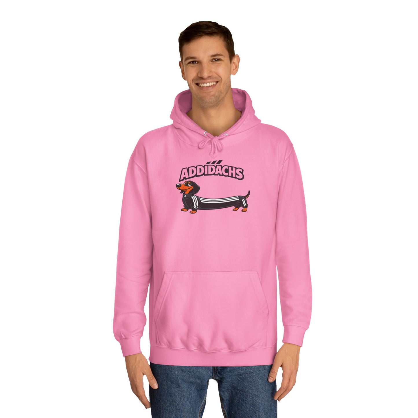Lustiger Dackel Hoodie - ADDIDACHS Wortspiel Sport-Hund - Witziges Geschenk für Dackelbesitzer & Hundeliebhaber
