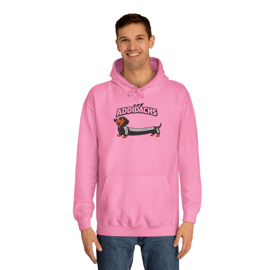 Lustiger Dackel Hoodie - ADDIDACHS Wortspiel Sport-Hund - Witziges Geschenk für Dackelbesitzer & Hundeliebhaber