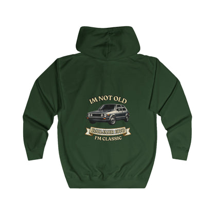 Zip Hoodie Baujahr 1976 - I'm Not Old I'm Classic - Oldtimer Kapuzenjacke zum 50. Geburtstag