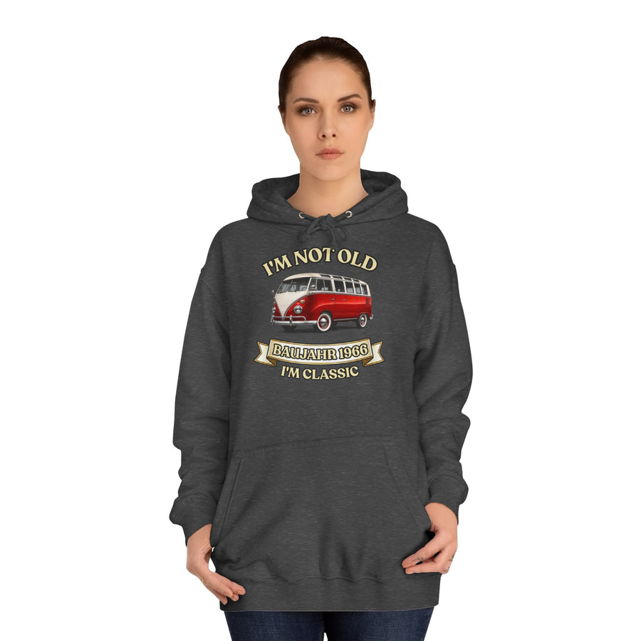 Geschenk zum 60. Geburtstag – Hoodie Jahrgang 1966 VW Bulli
