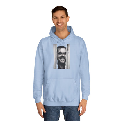 Shining Hoodie – Jack Torrance Kult-Horror Motiv | Jack Nicholson Fan Kapuzenpullover für Filmfans