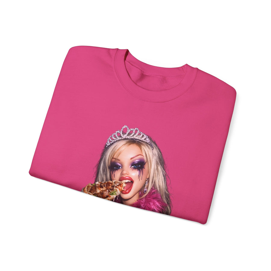 Princess Punk Sweatshirt – Freches Party-Motiv mit Drag-Queen-Glam