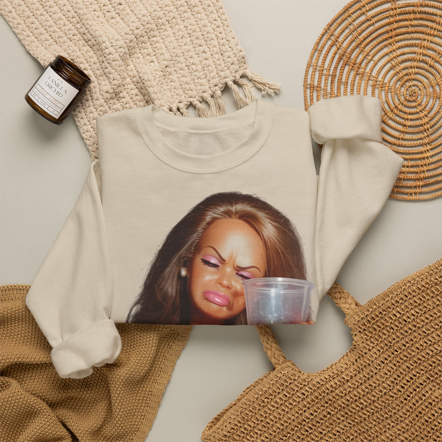 True Insights Sweatshirt Doll Meme Barbicore Pink Drink Motiv als lässiges Freizeit-Outfit