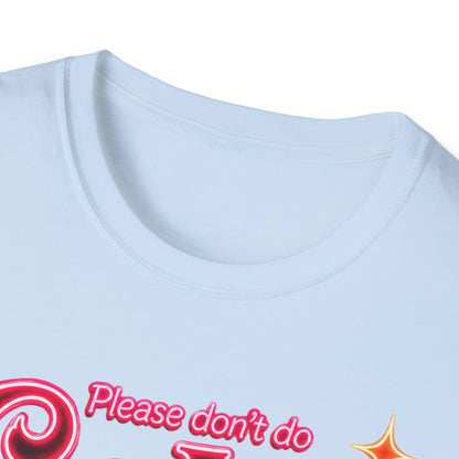 Please Don't Do Coke in the Bathroom – Neon Disco Shirt