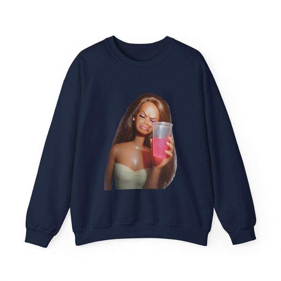 Party Doll Sweatshirt – Sweat humoristique au motif de poupée