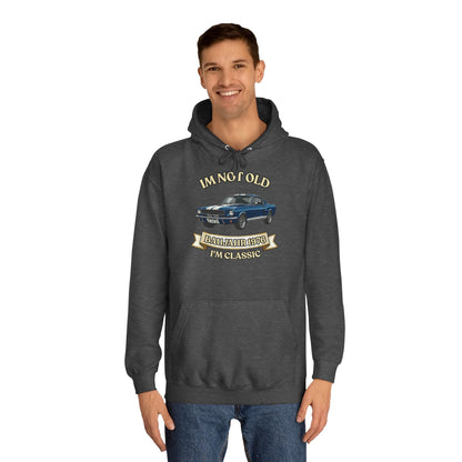 Hoodie Baujahr 1976 - I'm Not Old I'm Classic - Oldtimer Muscle Car Geburtstag Geschenk 50 Jahre
