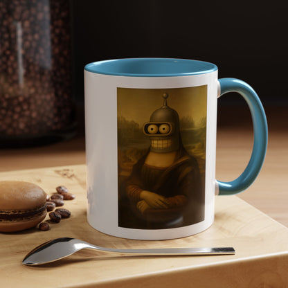 True Insights Tasse Bender Mona Lisa lustiges Motiv in der Küche