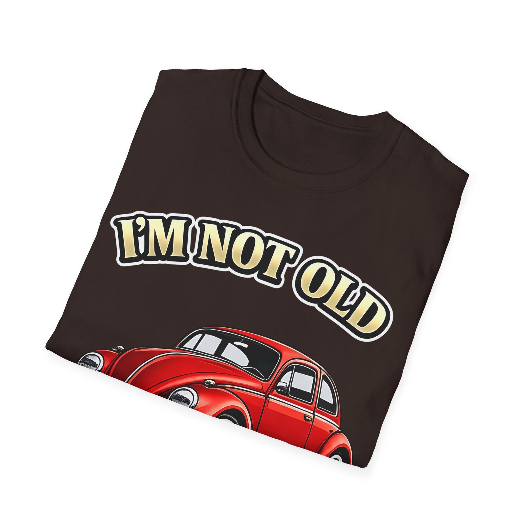 True Insights T-Shirt Vintage Käfer Oldtimer Im Not Old Im Classic als stilvolles Retro-Geschenk