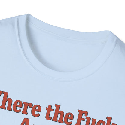 Where the Fuck Am I? T-Shirt– Vintage Look mit modernem WTF-Moment | Retro-Meme Pullover – Freches Satire-Design für mutige Statements | True Insights